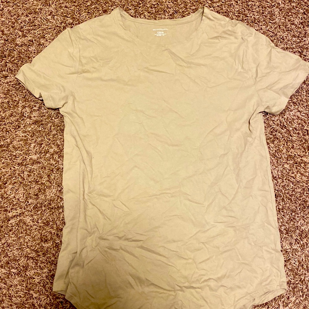 Sand microfiber oversized shirt